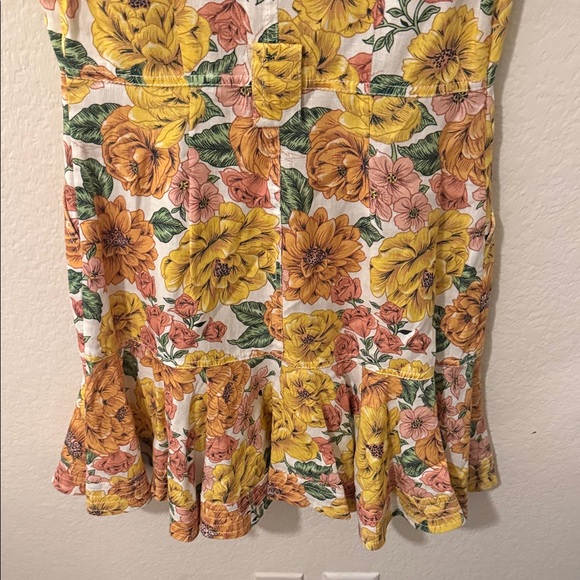 Zimmermann Yellow and Pink Floral Dress - Picture 7 of 8